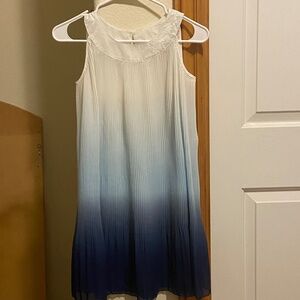 WEISSMAN solo Dance costume lyrical blue ombre dress 12106 LC
